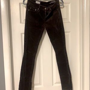 Gap Corduroy skinny jeans